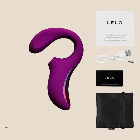 LELO - ENIGMA ESTIMULAO DE DUPLA SUCO DEEP ROSE MASSAGER-2