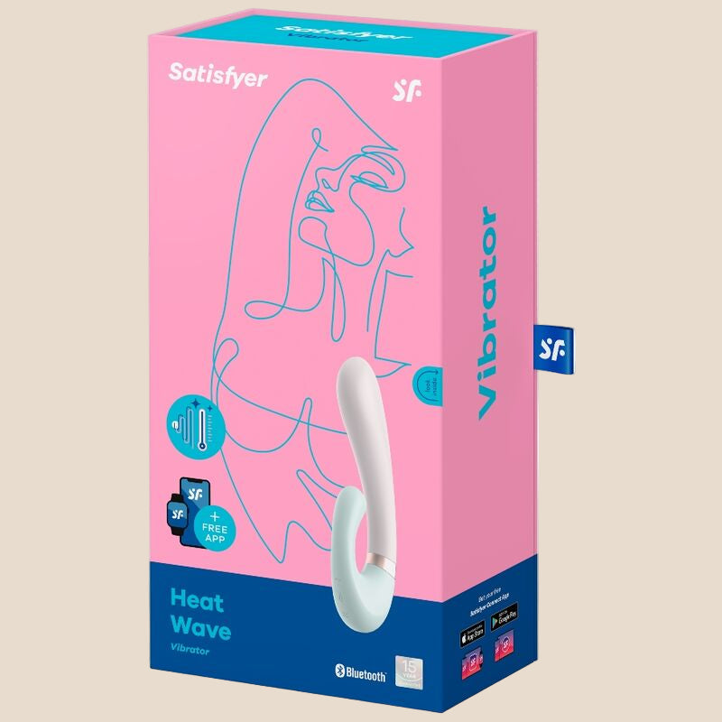 SATISFYER - APLICATIVO VIBRADOR DE ONDAS DE CALOR BRANCO-3