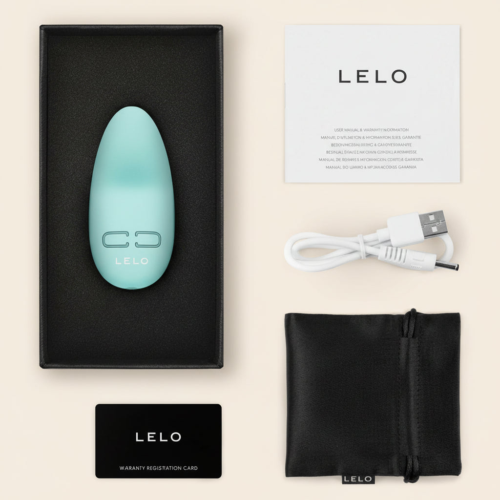 LELO - MASSAGADOR PESSOAL LILY 3 - VERDE POLAR-2