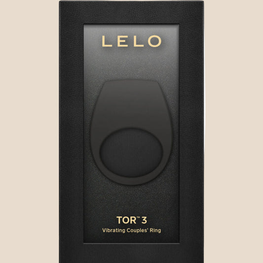 LELO - ANEL VIBRADOR PRETO TOR 3-1