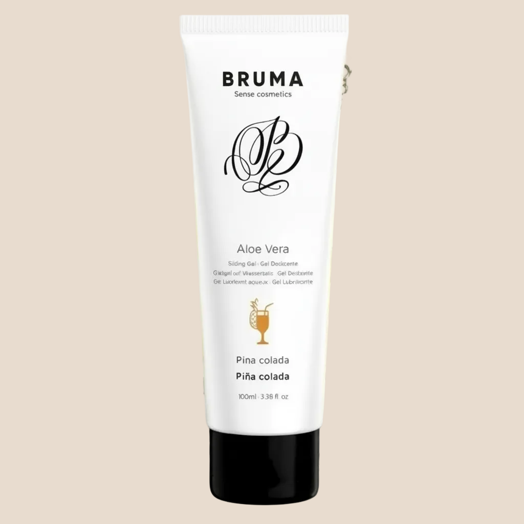 BRUMA - GEL DESLIZANTE DE ALOE VERA SABOR PINA COLADA 100 ML-2