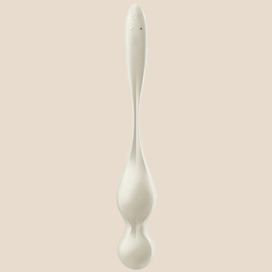 SATISFYER - BOLAS VIBRATÓRIAS DE KEGEL LOVE BIRDS BRANCO-1