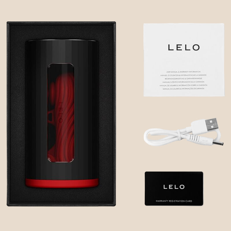 LELO - MASTURBADOR MASCULINO F1S V3 VERMELHO-3