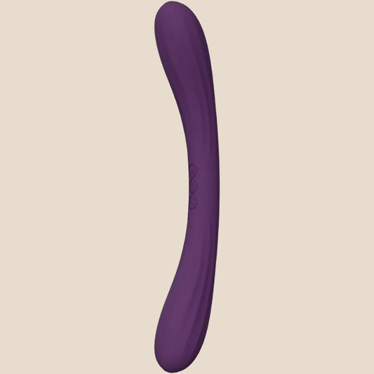LELO - BOOMERANG VIBRADOR DE DUAS PONTAS ROXO-1