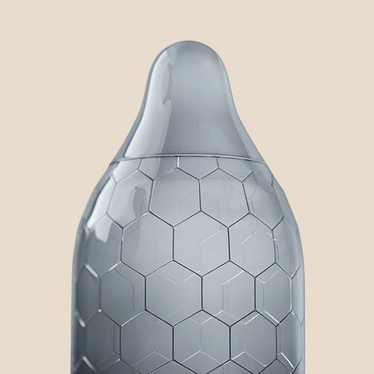 LELO - CAIXA DE PRESERVATIVO HEX 3 UNIDADES-1