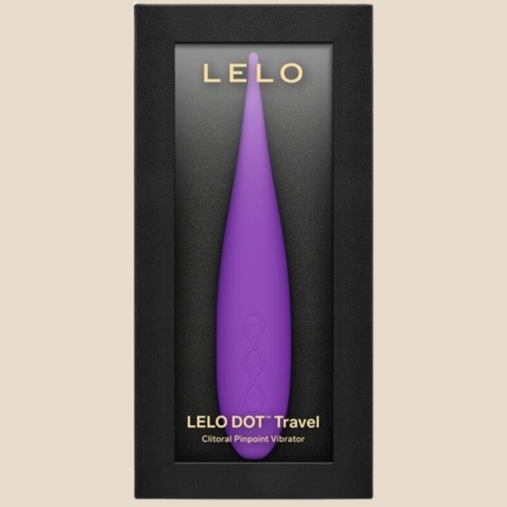 LELO - PURPLE CLITORAL STIMULATOR DOT TRAVEL