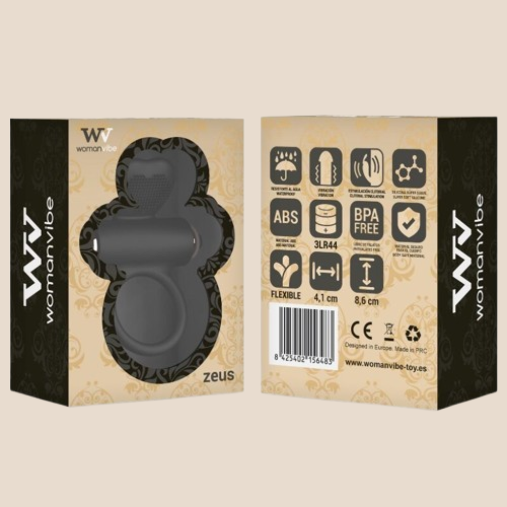 WOMANVIBE - ZEUS VIBRATING RING