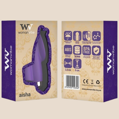 WOMANVIBE - AISHA SILICONE FINGER STIMULATOR