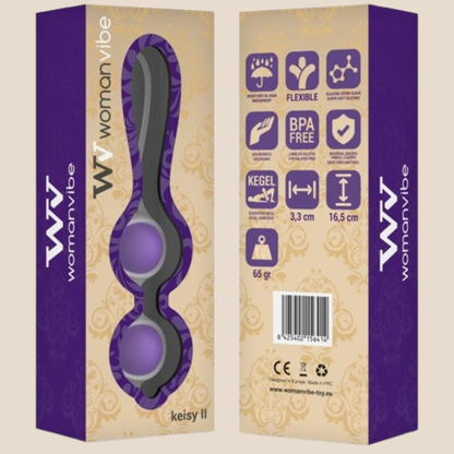 WOMANVIBE - BOLAS DE SILICONA WOMANVIBE KEISY II