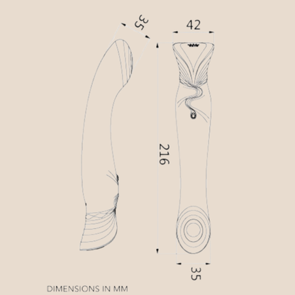 ZALO - VIBRADOR QUEEN G-SPOT PULS WAVE MORADO