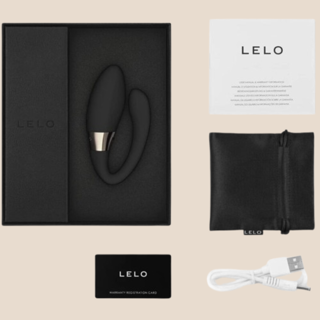 LELO - TIANI HARMONY TERAPEUTA DE MASAJE PARA PAREJAS EN NEGRO