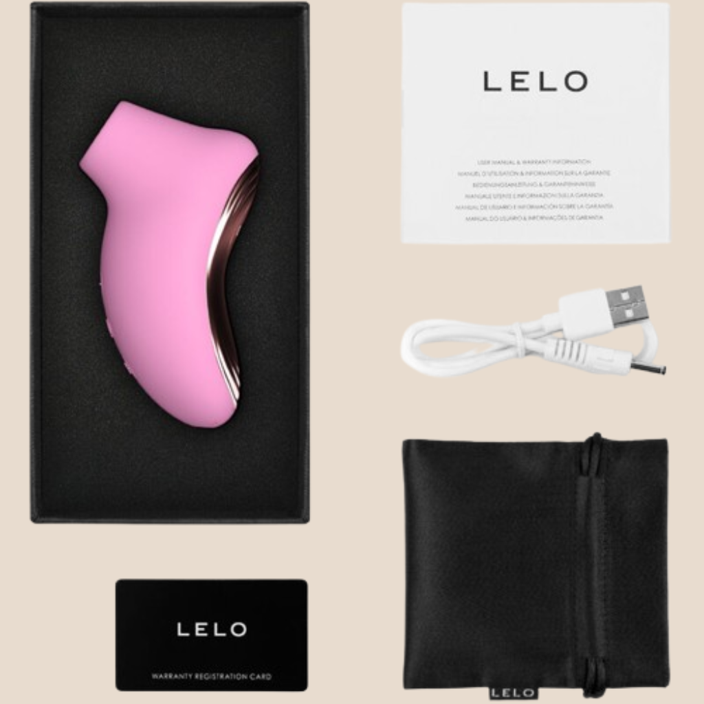 LELO - SONA 2 MASAJEADOR SÓNICO DE CLÍTORIS DE VIAJE ROSA