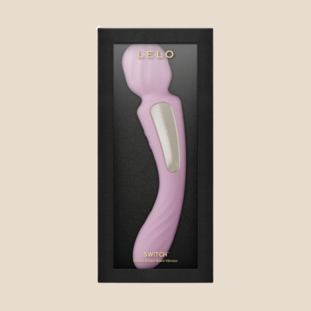 LELO - WANDA VIBRADOR CON INTERRUPTOR DE DOBLE ESTIMULACIÓN ROSA SUAVE