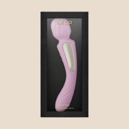 LELO - WANDA VIBRADOR CON INTERRUPTOR DE DOBLE ESTIMULACIÓN ROSA SUAVE