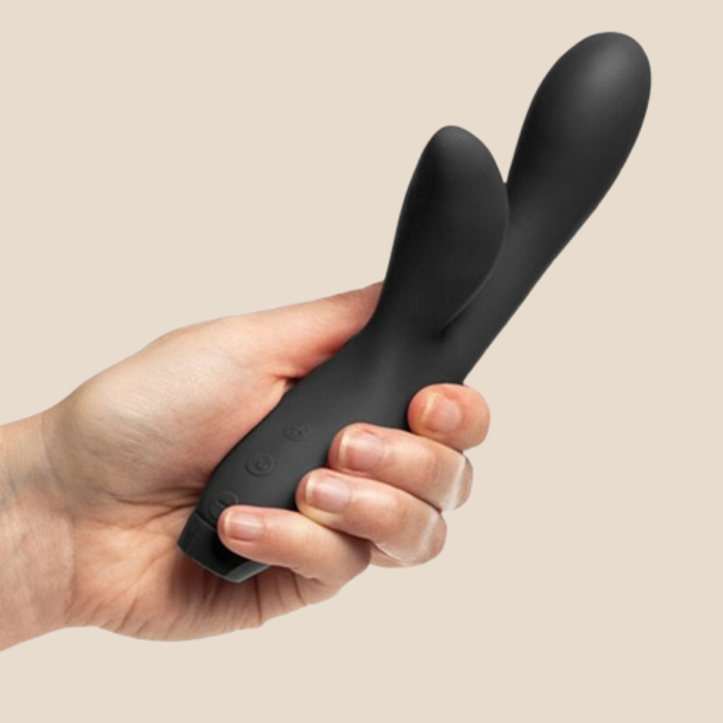 JE JOUE - VIBRADOR HERA FLEX CONEJO - NEGRO