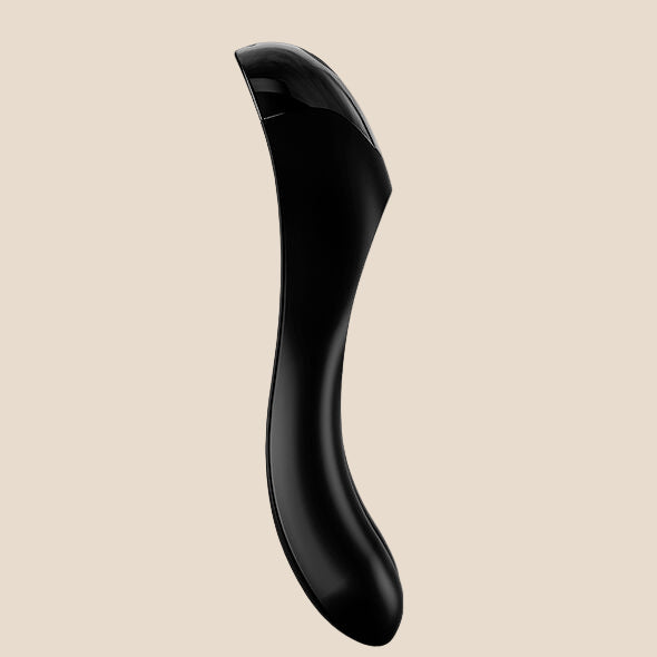 SATISFYER - VIBRADOR DE DEDO CANDY CANE PRETO-4