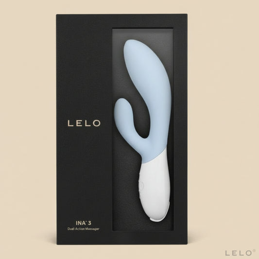 LELO - VIBRADOR INA 3 LUXO CELESTE-2