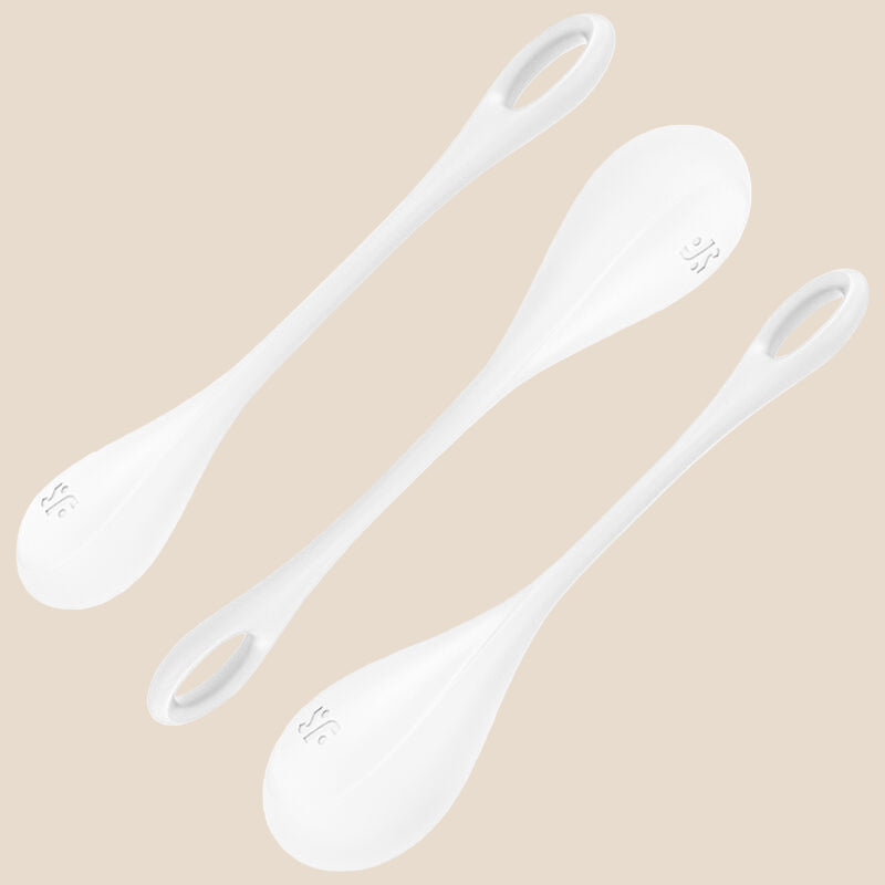 SATISFYER - CONJUNTO DE TREINO YONI POWER 1 BRANCO-0