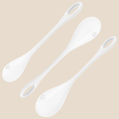 SATISFYER - CONJUNTO DE TREINO YONI POWER 1 BRANCO-0