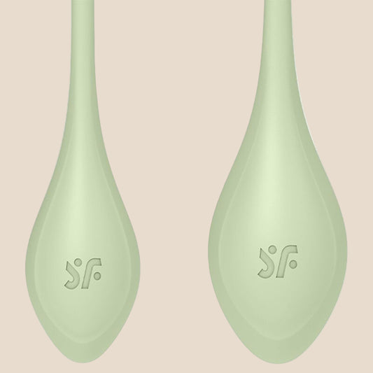 SATISFYER - CONJUNTO DE TREINO YONI POWER 2 VERDE-1
