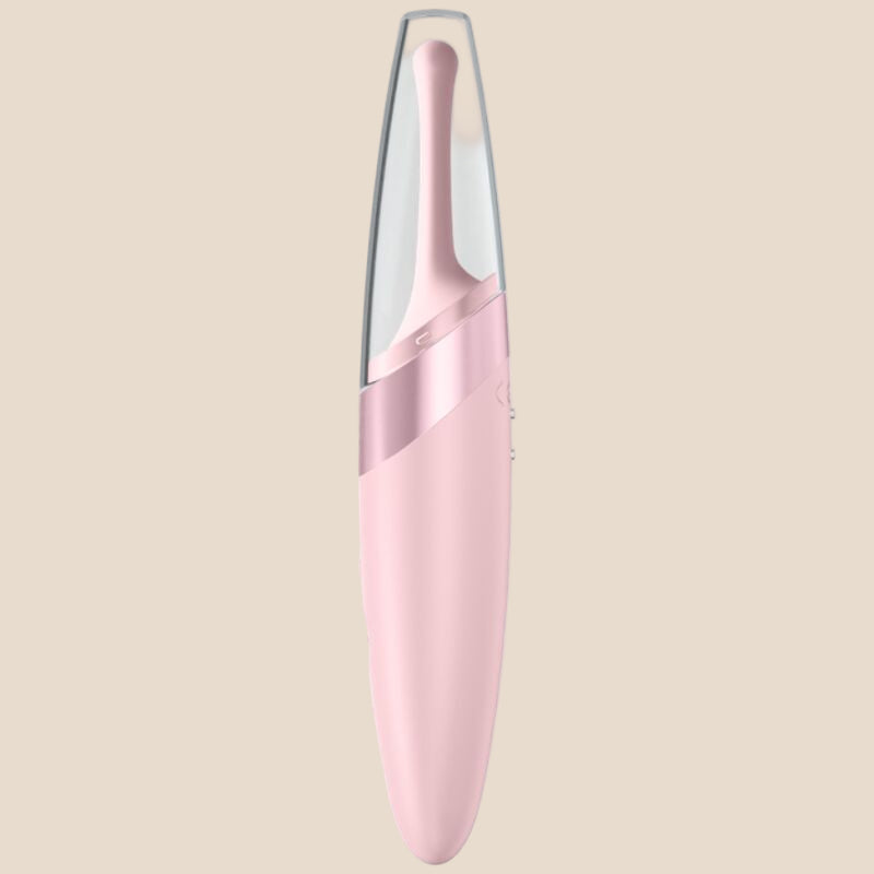 SATISFYER - ESTIMULADOR DE CLITÓRIS TWIRLING DELIGHT ROSA-1