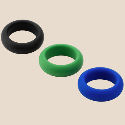 JE JOUE - CONJUNTO DE SILICONE ANÉIS DE SILICONE PARA O PÉNIS-0