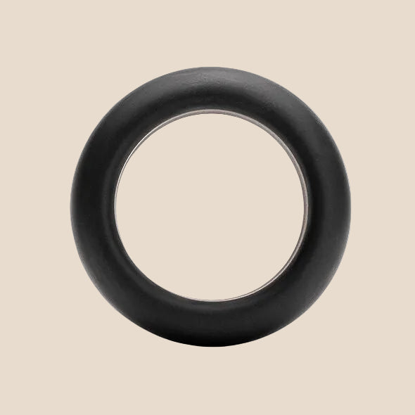 JE JOUE - ANEL DE GALO DE SILICONE DE ESTICAO MXIMA - PRETO-2