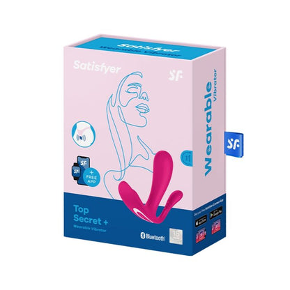 SATISFYER - TOP SECRET + VIBRADOR ROSA-2