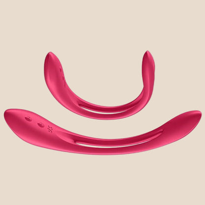 SATISFYER - MULTI VIBRADOR ELASTIC JOY VERMELHO-2
