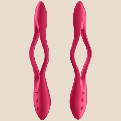 SATISFYER - MULTI VIBRADOR ELASTIC JOY VERMELHO-1