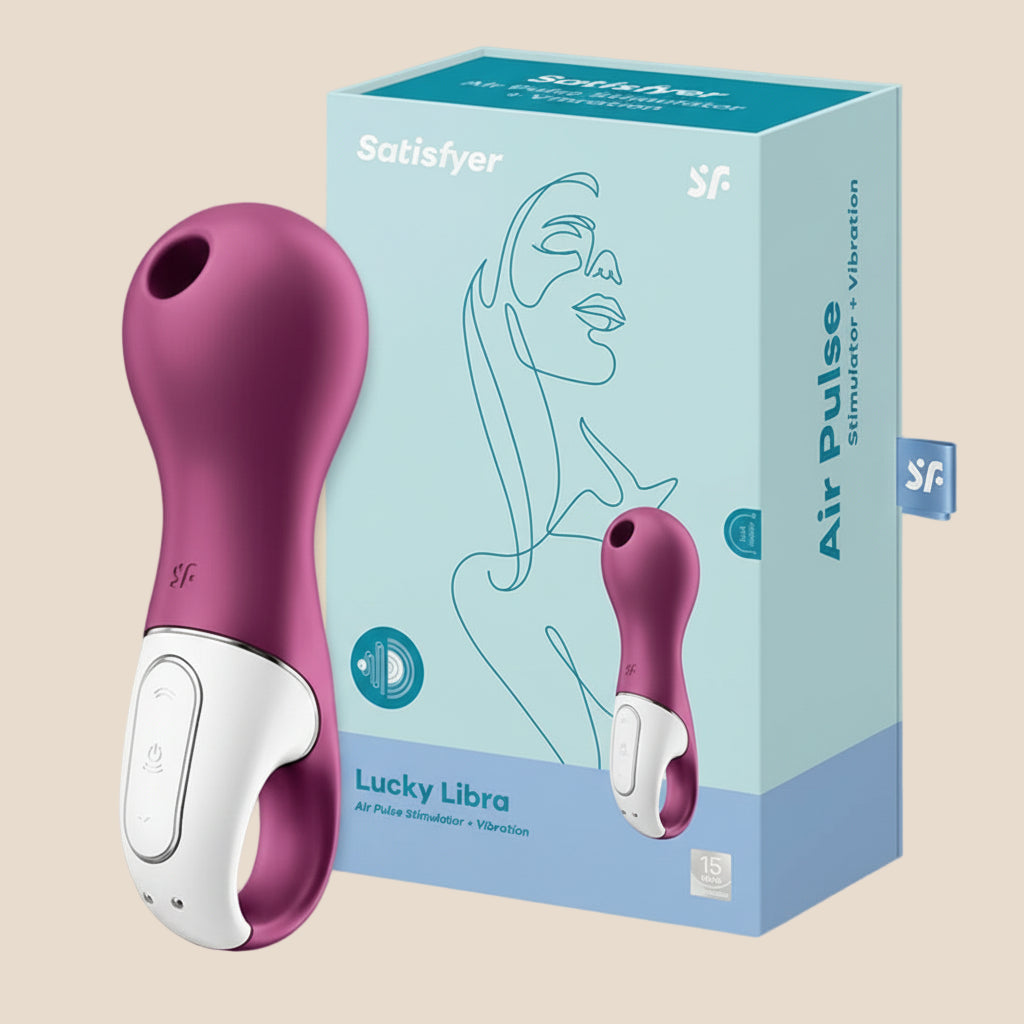SATISFYER - ESTIMULADOR E VIBRADOR LUCKY LIBRA-0