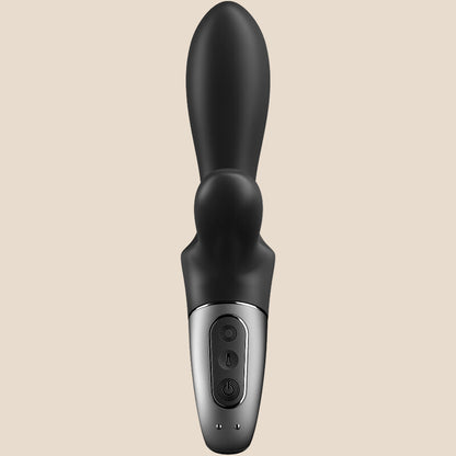 SATISFYER - HEAT CLIMAX+ APP VIBRADOR ANAL PRETO-2