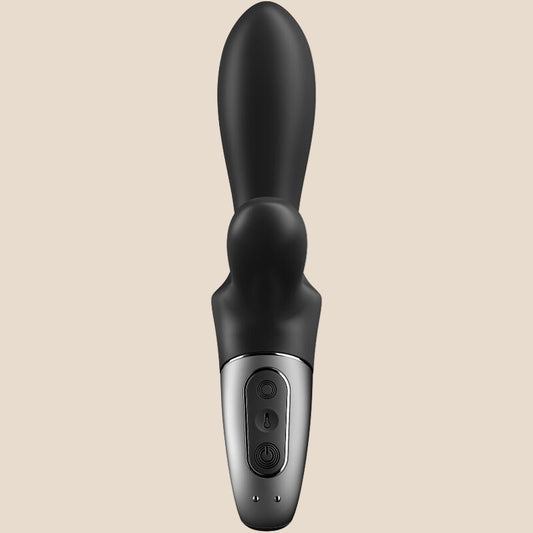 SATISFYER - HEAT CLIMAX+ APP VIBRADOR ANAL PRETO-2