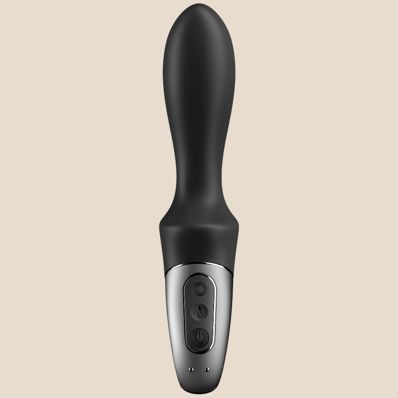 SATISFYER - APLICATIVO VIBRADOR ANAL HEAT CLIMAX PRETO-2