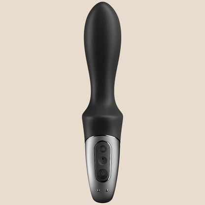 SATISFYER - APLICATIVO VIBRADOR ANAL HEAT CLIMAX PRETO-2