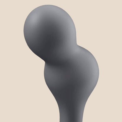 SATISFYER - APLICATIVO DE PLUGUE VIBRATÓRIO DEEP DIVER CINZA-2