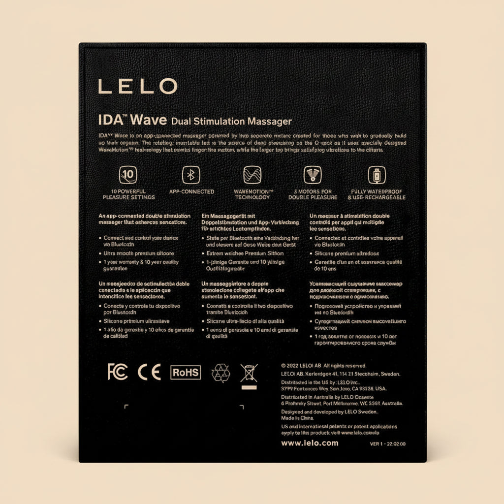 LELO - IDA WAVE CORAL MASSAGEIRO PARA CASAIS-4