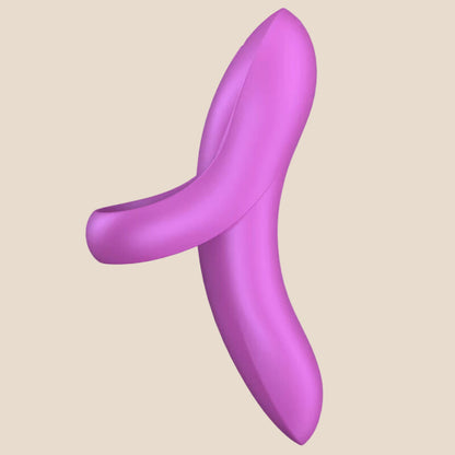 SATISFYER - VIBRADOR DE DEDO BOLD LOVER ROSA-1