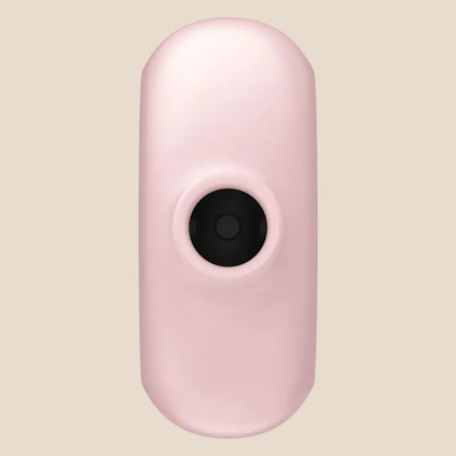 SATISFYER - PRO TO GO 3 ESTIMULADOR E VIBRADOR DE PULSO DE AR DUPLO ROSA-2