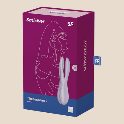 SATISFYER - VIBRADOR THREESOME 2 VIOLETA-4