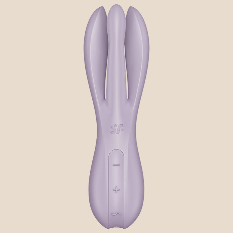 SATISFYER - VIBRADOR THREESOME 2 VIOLETA-1