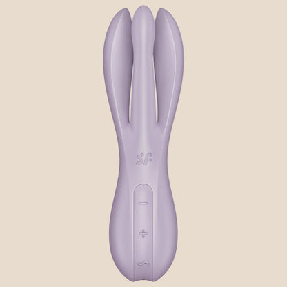 SATISFYER - VIBRADOR THREESOME 2 VIOLETA-1
