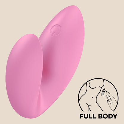 SATISFYER - VIBRADOR DE DEDO LOVE RIOT ROSA-0