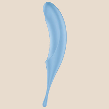 SATISFYER - ESTIMULADOR E VIBRADOR DE PULSO TWIRLING PRO AIR AZUL-2