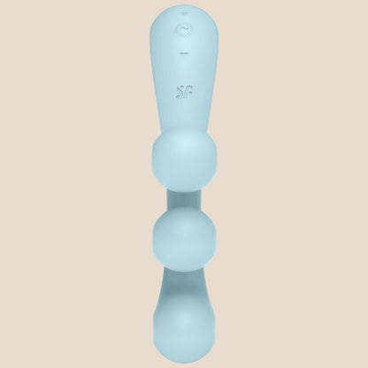 SATISFYER - MULTI VIBRADOR TRI BALL 2 AZUL-2