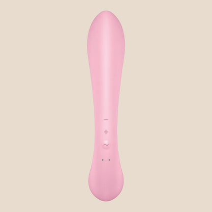 SATISFYER - VIBRAO HÍBRIDA TRIPLE OH ROSA-2