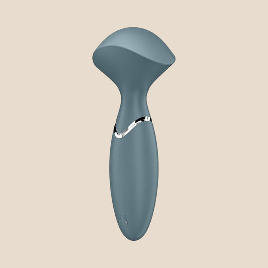SATISFYER - MINI WOND-ER CINZA-1