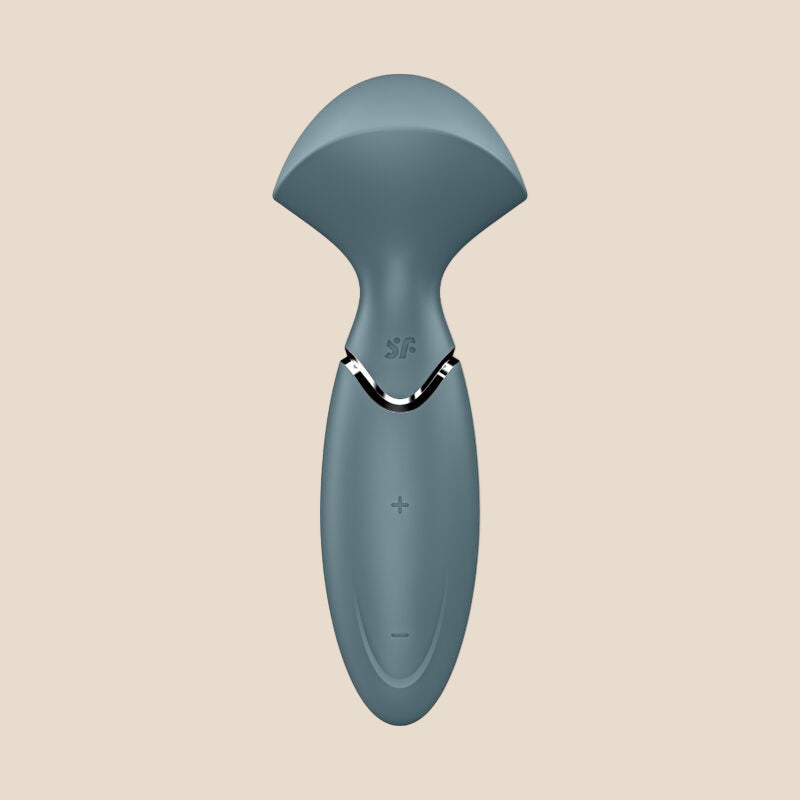SATISFYER - MINI WOND-ER CINZA-5