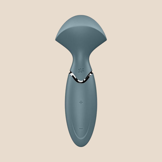 SATISFYER - MINI WOND-ER CINZA-5