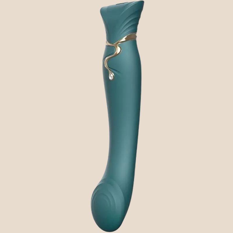 ZALO - QUEEN G-SPOT PULS WAVE VIBE VERDE-0